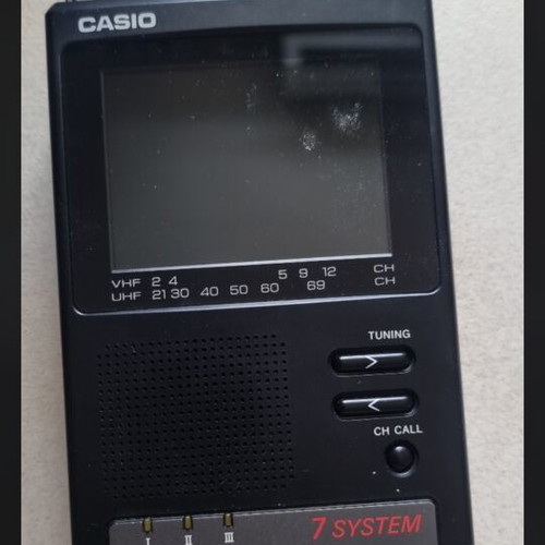 Casio TV-3500 Vintage Portable Television Like New
