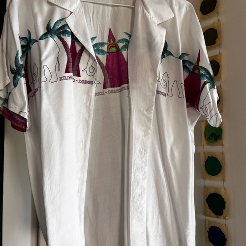 Cotton shirt used, size M / 38 / 10