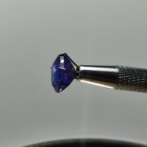 Tanzanite 7.28 carat emerald cut new with IGE certification