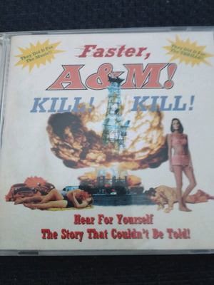 Va Faster A&M! Kill! Kill! 2Cd Album like new, rock