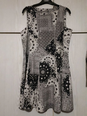 Φόρεμα Zara Basic μεταχειρισμένο, μέγεθος L, πολυεστέρας με ελαστικό
