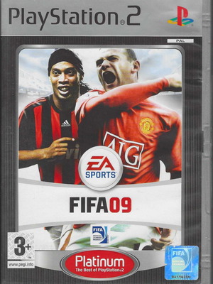FIFA 09 PlayStation 2 like new, Complete In Box