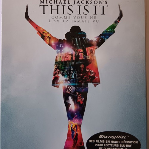 Michael Jackson This Is It Blu-ray like new French edition