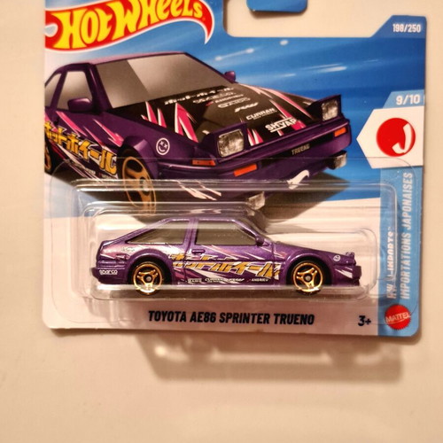 Toyota AE86 Sprinter Trueno Hot Wheels new