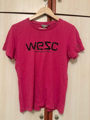 Wesc T-shirt like new, pink, authentic short-sleeve blouse