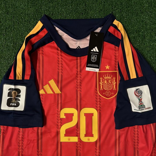 Spain Home Kit World Cup 2026 Pedri new with tags