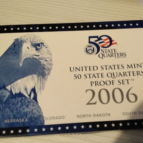 USA Quarter Dollar 2006 Proof Set like new