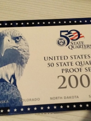 USA Quarter Dollar 2006 Proof Set like new