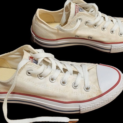 All Star canvas shoes used, size 37, white