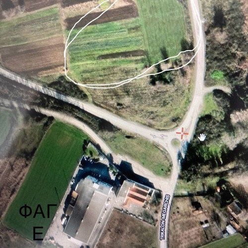 Buildable agricultural land 6,196 sqm in Agioi Apostoloi Trikala