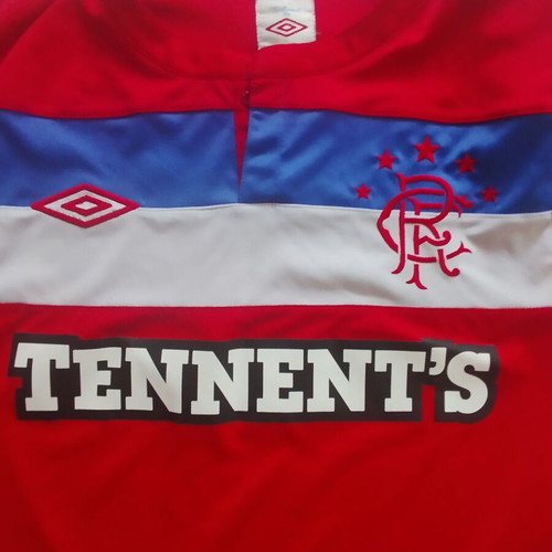 Umbro Rangers 2011-12 jersey used, size Small to Medium
