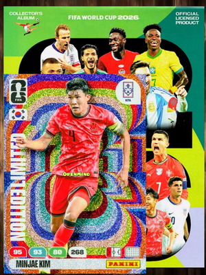 Κάρτα Kim limited FIFA World Cup 2026 Adrenalyn XL Korea Republic καινούργια