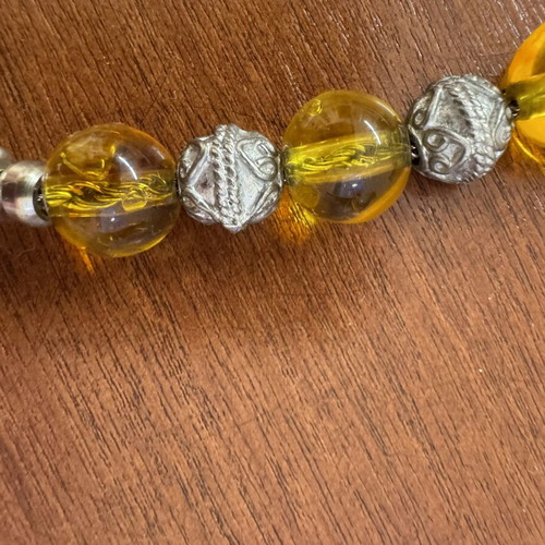 Begleri resin worry beads like new, handmade from Nafplio