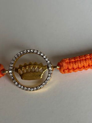 Juicy Couture βραχιόλι σαν καινούργιο, πορτοκαλί και χρυσαφί