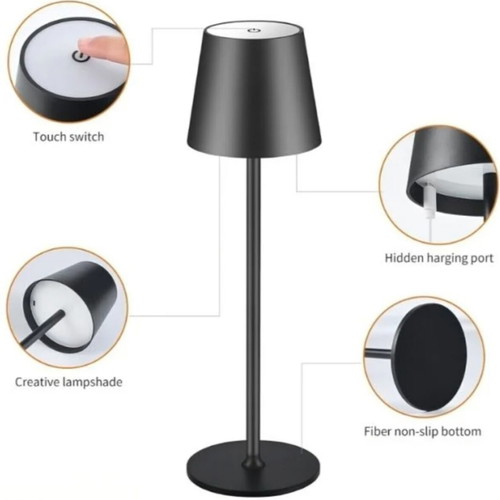 Rechargeable LED desk lamp