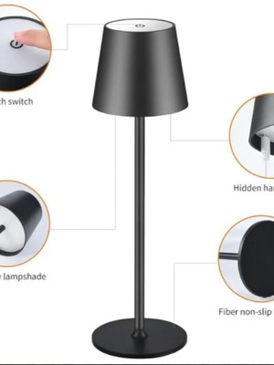 Rechargeable LED desk lamp