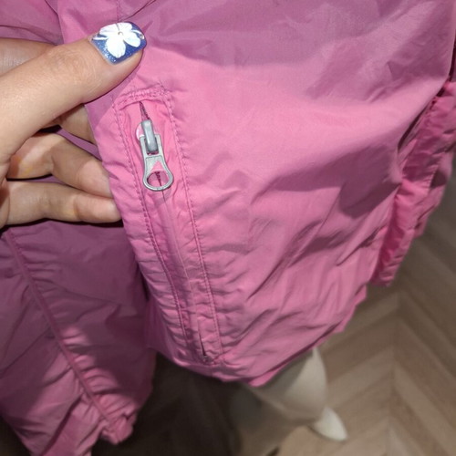 Iguana windbreaker jacket used, pink, size M
