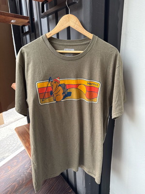 T-shirt Marmot new, army green, size L