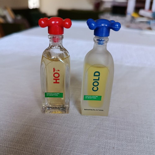 Vintage United Colors of Benetton mini perfumes 2x5ml new