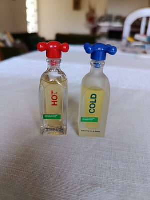 Vintage United Colors of Benetton mini perfumes 2x5ml new