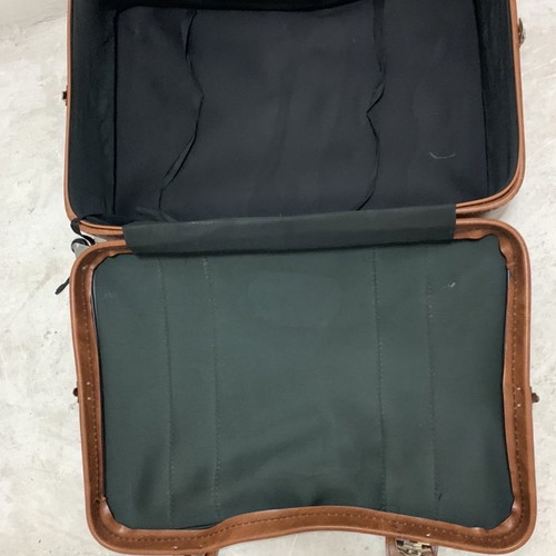 Leather suitcases used set of 3 pieces