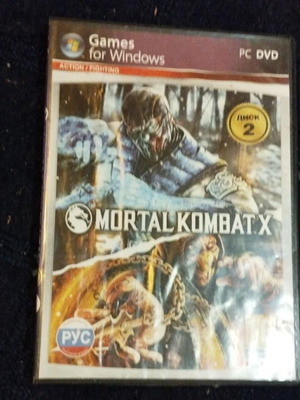 Pc game Mortal Kombat X used, Russian edition with 2 discs