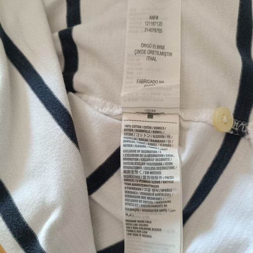 Abercrombie & Fitch Muscle Stripes Polo Shirt XXL like new