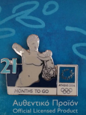 Athens 2004 Olympics Games Pin
