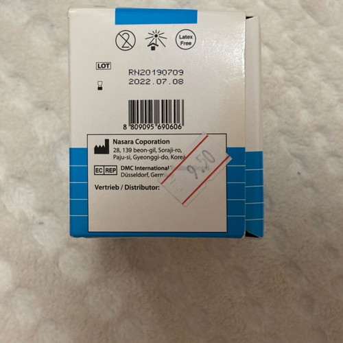 Kinesiology tape blue color new in sealed box