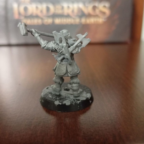 Dwalin Hobbit miniature like new, Games Workshop