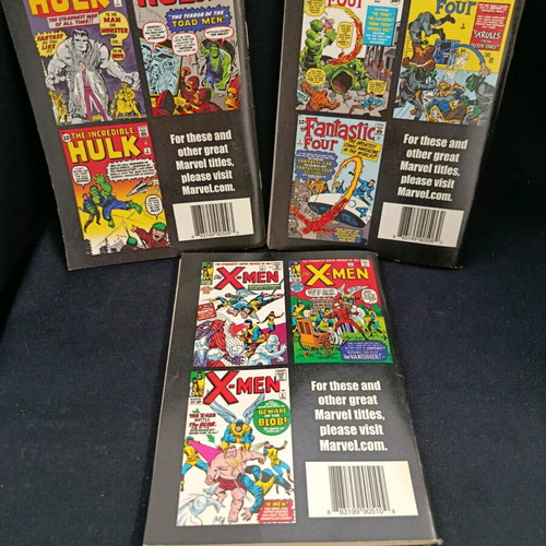 Marvel comics 2005 reprint mini edition, λοτ 3 τεύχη σαν καινούργιο