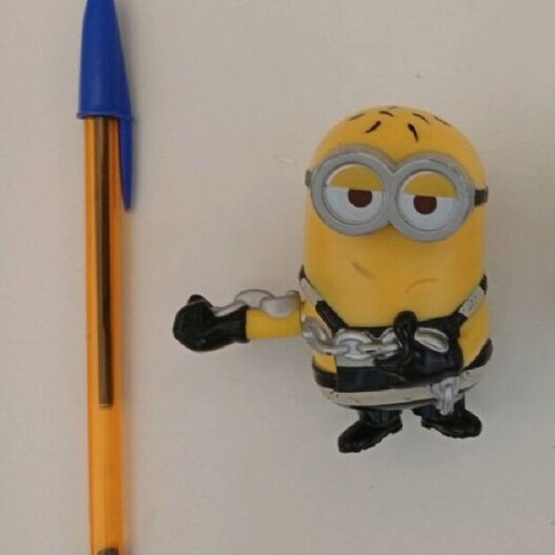 McDonald's Happy Meal Minions Figure used, Despicable Me Prisoner Minion