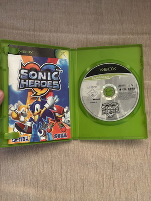 Sonic Heroes Classics Edition Xbox Original game, English full