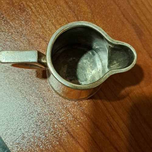 Silver-plated antique small milk jug Hacker like new