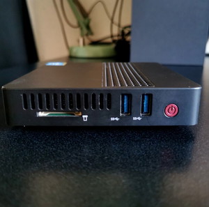 Mini PC - Υπολογιστής MinisForum GN34 - Intel Celeron J3455 - 8 GB RAM - SSD 64 GB - Windows 10 Pro