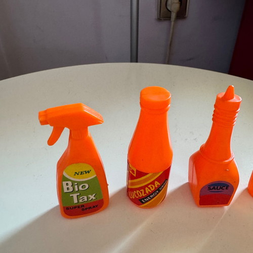 Miniature toys set of 5 pieces