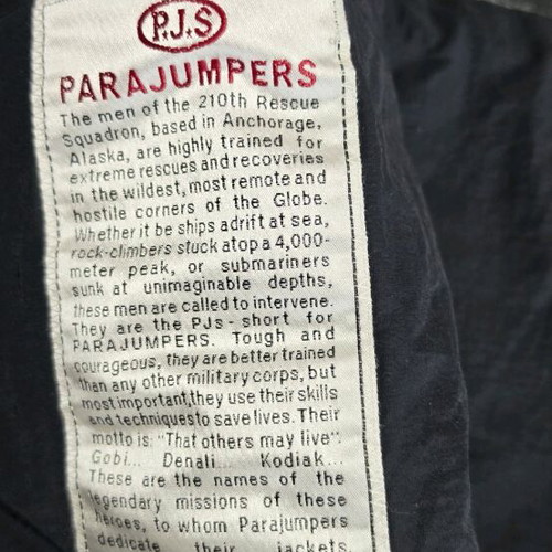 Parajumpers Kegen jacket like new, black, size XL