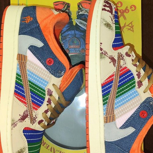 Nike Coldsins x Chucky The Slayer sneakers new size 42.5 EU
