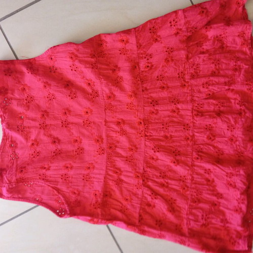 Kibour blouse red Medium like new