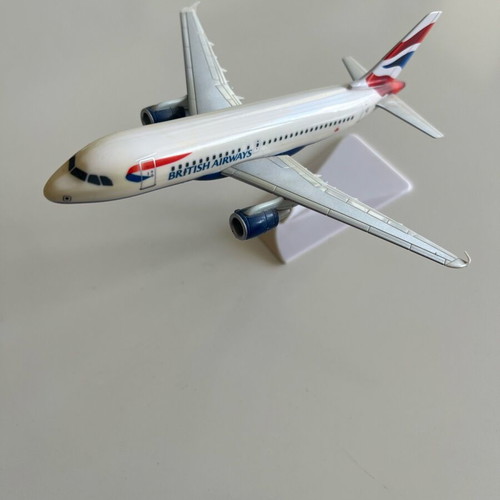Airplane figure used, static