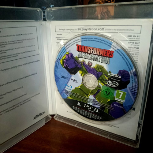 Transformers Devastation PS3 game like new, English version