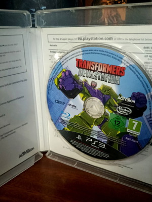 Transformers Devastation PS3 game like new, English version