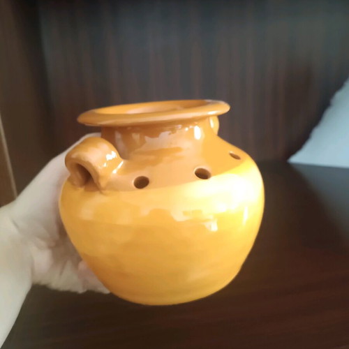 Vintage ceramic decorative vase like new, souvenir from Sifnos