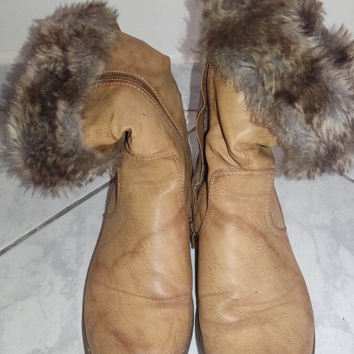 Super Mode brown ankle boots size 38 used