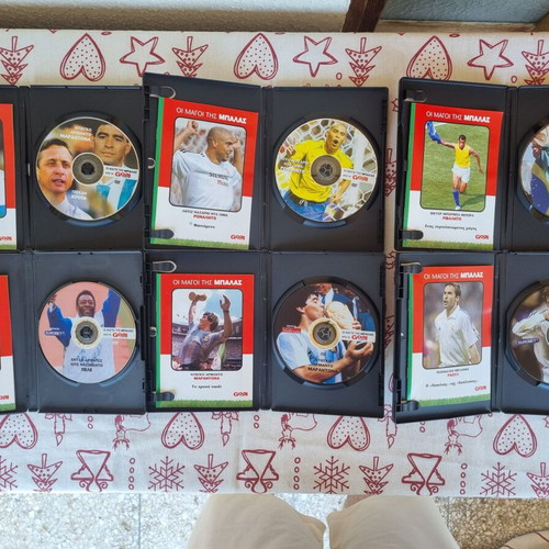 The Magicians of the Ball & England Stars DVD Collection 18 discs like new