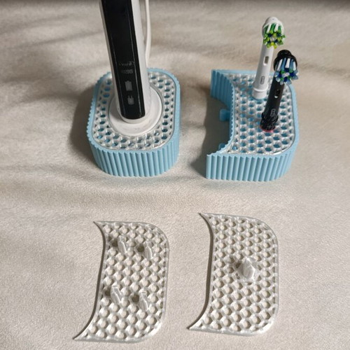 Oral-B electric toothbrush holder with extension, new