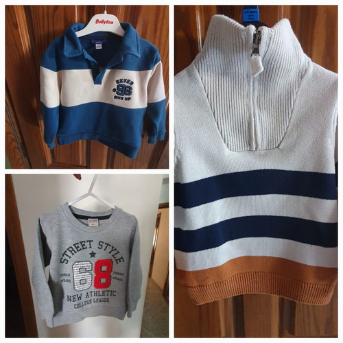 Children's shirts set like new, 2-3 years old, 3 pieces