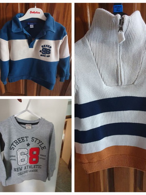 Children's shirts set like new, 2-3 years old, 3 pieces