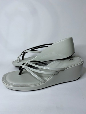 Zara shoes like new, grey slippers size 39