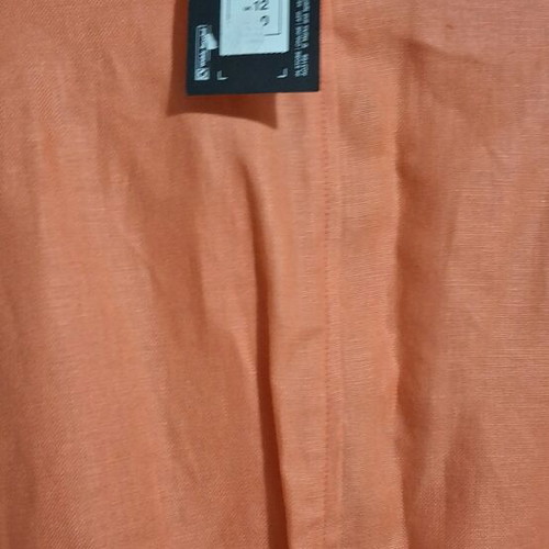 Linen jacket M&S new, orange, size L